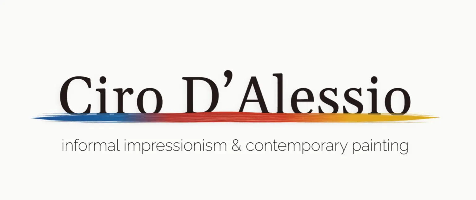 Sito di Ciro D'Alessio: intestazione con il logo